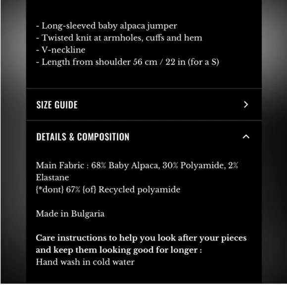 NWT Sezane Cody Jumper - Picture 11 of 11